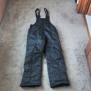 Swiss Alps Black Snow Bib SIZE 16